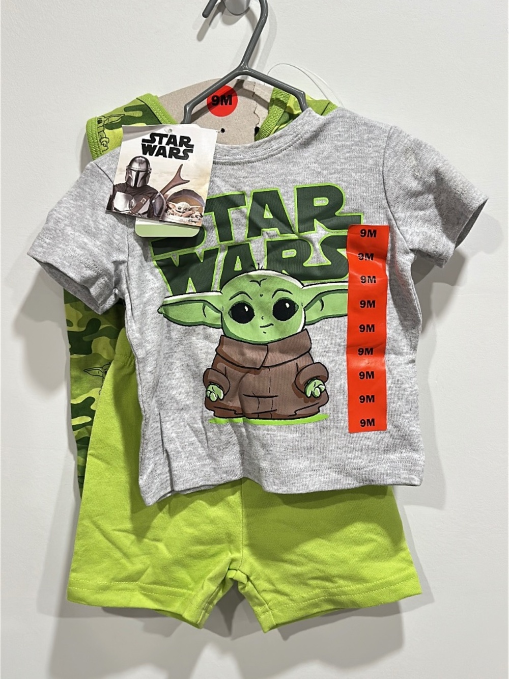 3 for $25 Disney Star Wars Baby Boys Clothing Set 9 months